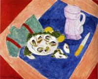 Matisse, Henri Emile Benoit - still life with oysters